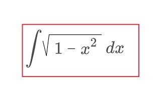 Integral sqrt1x2 [upl. by Zarger]