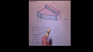 Beginning Orthographic Projection [upl. by Essila947]