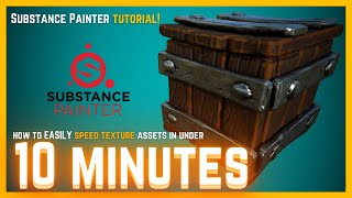 Using Substance to Texture 3D Models in Under 10 Minutes [upl. by Nylinej759]