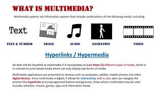 What is Multimedia [upl. by Martella732]