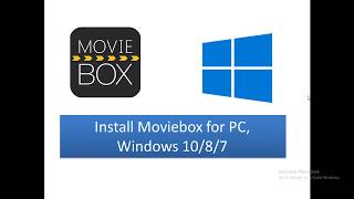 Install moviebox App for PC Windows 1087 Mac [upl. by Roxine]