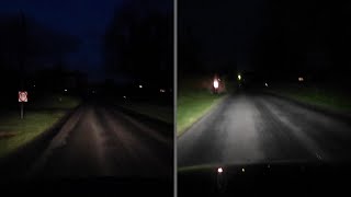 Osram Night Breaker Silver Headlight vs Standard Bulb  Is a headlight upgrade worth it [upl. by Annaeirb]