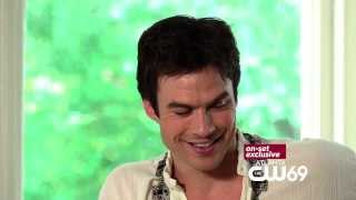 Ian Somerhalder Interview [upl. by Einaled348]