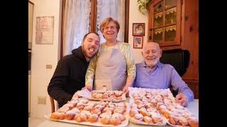 I TORTELLI DOLCI DI CARNEVALE RICETTA DELLA NONNA MARIA [upl. by Esor]