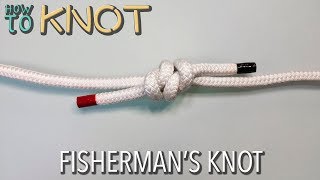 How to Tie a Fishermans Knot [upl. by Bunni]