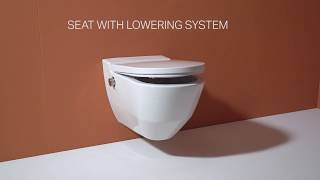 LAUFEN shower toilet Cleanet Navia  features amp benefits [upl. by Alena]