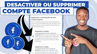 Comment désactiver ou supprimer efficacement compte Facebook en 2022  TUTO FACEBOOK [upl. by Eeima]