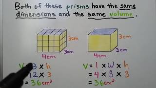 5th Grade Math 119 Apply Volume Formulas VBh or Vlwh [upl. by Boor]