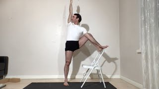 Full online yoga class only in English with David Meloni Iyengar Yoga quotAdvanced Senior level IIquot [upl. by Eurd]