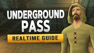 RS3 Underground Pass – Realtime Quest Guide [upl. by Melodee773]