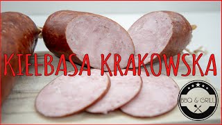 Kiełbasa Krakowska wędzona wędzarnia elektryczna [upl. by Ehpotsirhc6]