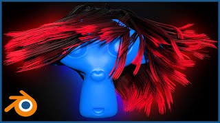 Blender Easy Hair Dynamics [upl. by Anipsed]