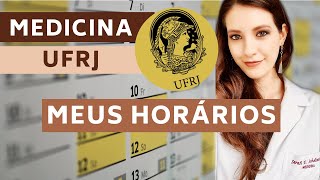 FACULDADE DE MEDICINA UFRJ  Minha carga horária  turno integral [upl. by Resay]