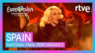 Nebulossa  ZORRA  Spain 🇪🇸  National Final Performance  Eurovision 2024 [upl. by Kilroy]