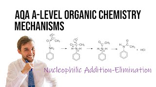 Nucleophilic Addition Elimination Mechanisms  AQA ALevel Organic Chemistry [upl. by Aderfla]