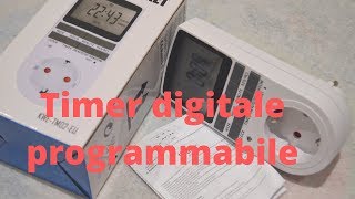 Timer digitale programmabile [upl. by Vtehsta]