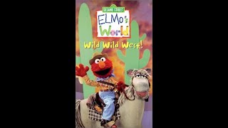 Elmos World  Wild Wild West 2001 VHS Rip [upl. by Ennayelhsa]