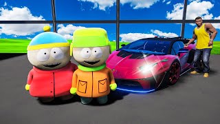 Stealing Cars from South Park in GTA 5 [upl. by Niawat]