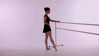 How to Do a Tendu  Ballet Dance [upl. by Naerda]