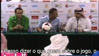 Vitor Pereira  AlAhli  conferência de imprensa atribulada LEGENDADO [upl. by Titania297]