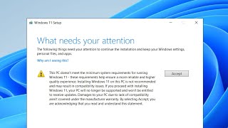 Windows 11 installieren Systemanforderungen umgehen [upl. by Xylina]