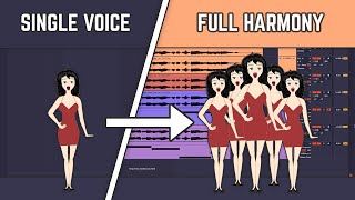 Create HUGE Vocal Harmonies From JUST ONE VOICE [upl. by Anibas]