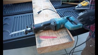 Makita Corded Reciprocating Saw Review 5 YEAR UPDATE [upl. by Nojad]