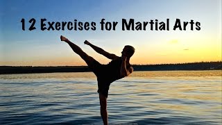 12 Exercises for Martial Arts [upl. by Aihsele110]