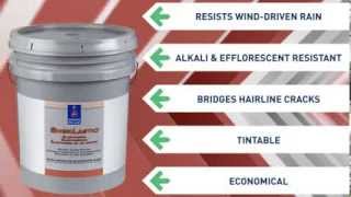 SherLastic® Elastomeric Coating  SherwinWilliams [upl. by Bradan271]