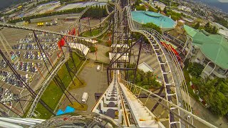 Fujiyama  quotThe King of Roller Coastersquot Front Seat POV  FujiQ Highland Japan [upl. by Darice290]