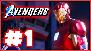 Marvels Avengers  Part 1  Avengers Day Gameplay Walkthrough [upl. by Adaval]