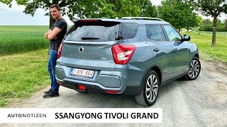 SsangYong Tivoli Grand KompaktSUV mit KombiHeck Test  Review  2021 [upl. by Irita]