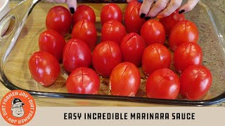 Easy Incredible Marinara Sauce [upl. by Fem]