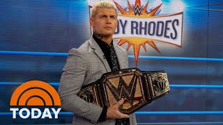 WWE superstar Cody Rhodes talks defeating Roman Reigns [upl. by Rahr]