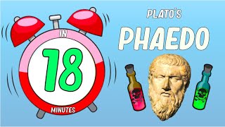 PLATOS PHAEDO Socrates Death Explained  Ancient Greek Philosophy [upl. by Enilesor]