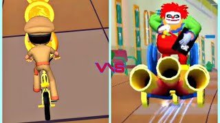 Little Singham Vs Junglee Joker  Cycle Racing Gameplay  Gadi Wala Game [upl. by Annavoeg]